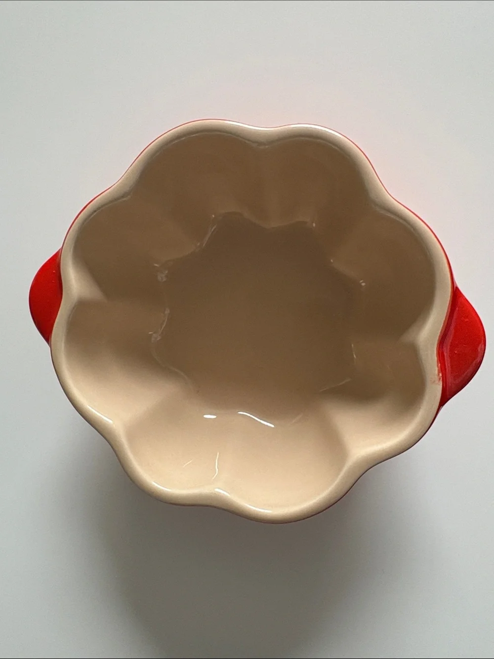 Le Creuset Stoneware Mini Pumpkin Cocotte Casserole Dish with Lid - Flame Orange